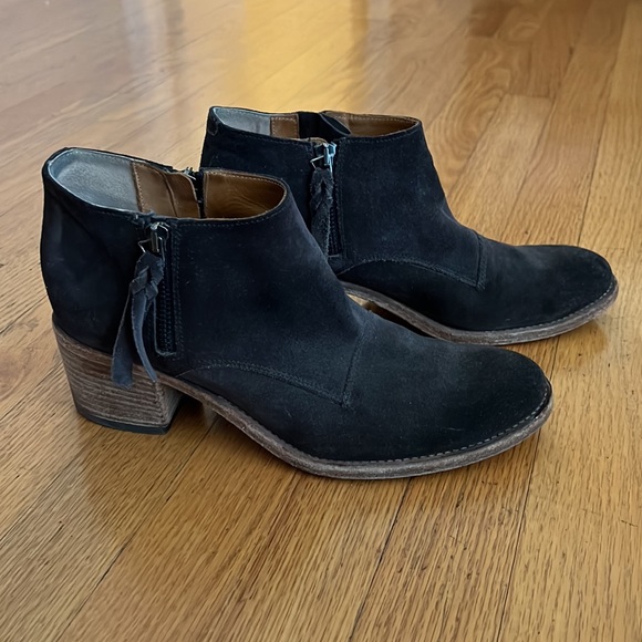 Alberto Fermani Caprica ankle boots EUC 39.5 grey/brown color - Picture 1 of 5